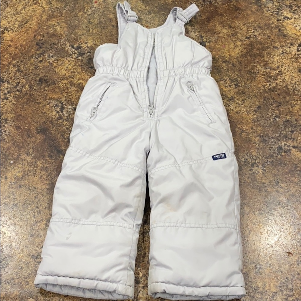 Silver Snow Pants Size 3T